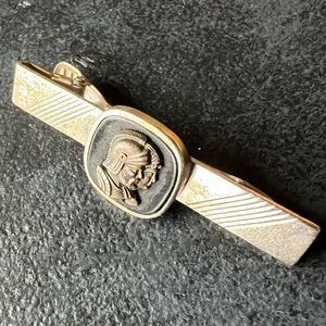 Knight Vintage Anson Tie Clip Gothic Mid Century Men’s Jewelry Business Office